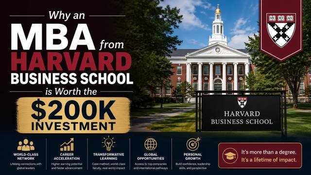 Why an MBA from Harvard Business School is Worth the $200k Investment Why an MBA from Harvard Business School is Worth the $200k Investment